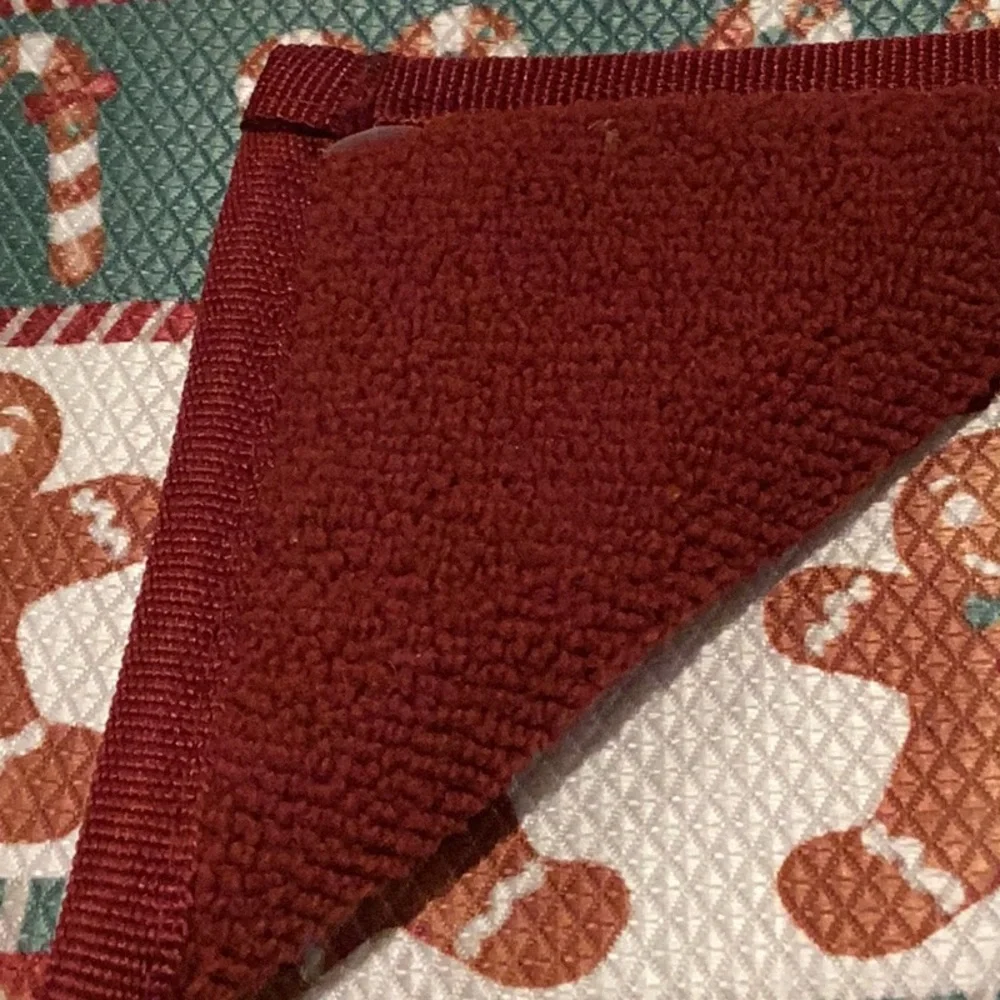 Martha Stewart Gingerbread Reversible Drying Mats - set of 2.